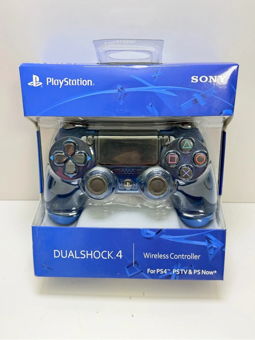 Sony DualShock 4 Wireless Controller transparent Blue